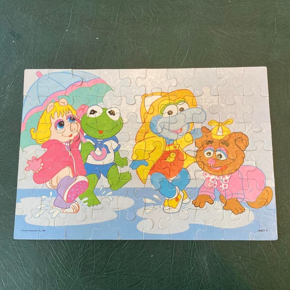 Vintage 1987 Jim Henson's Muppet Babies Puzzle - Picture 7 of 8